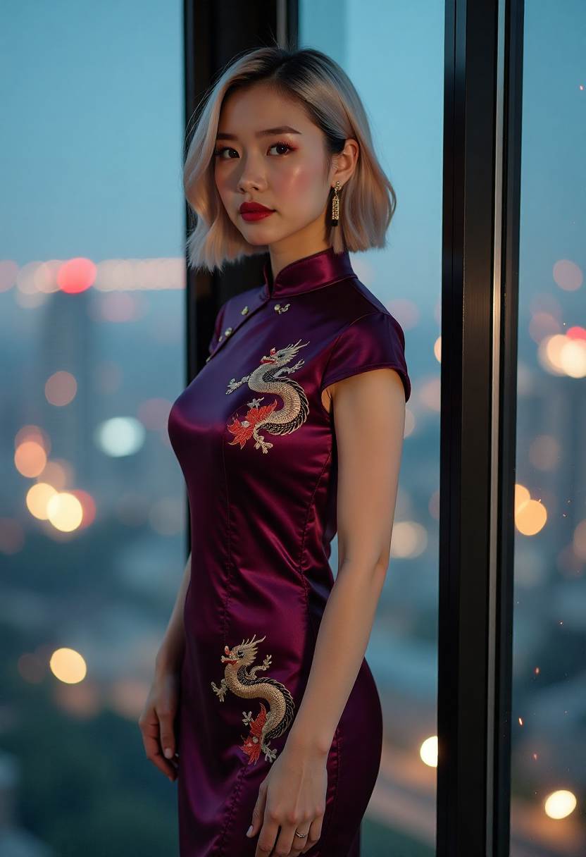 白瓷瓶场景